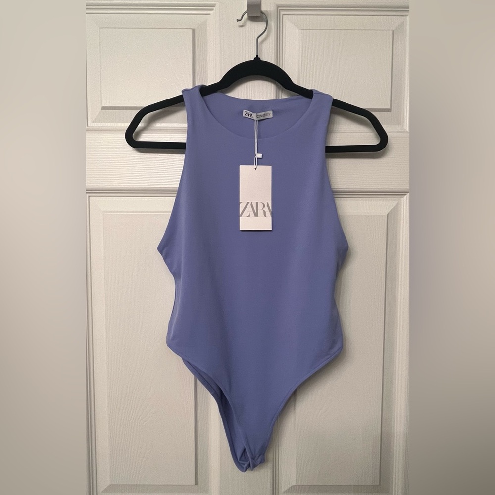 NWT ZARA Polyamide Bodysuit